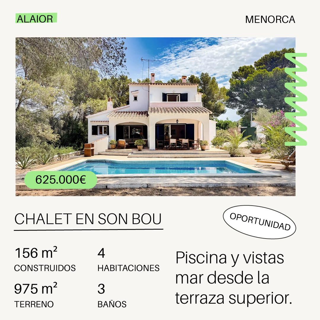 Chalet en venta en Menorca - Son Bou