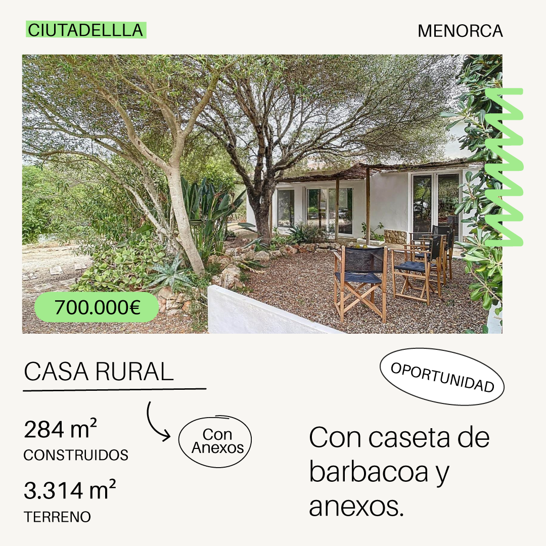 Casa en venta en Menorca, Ciutadella